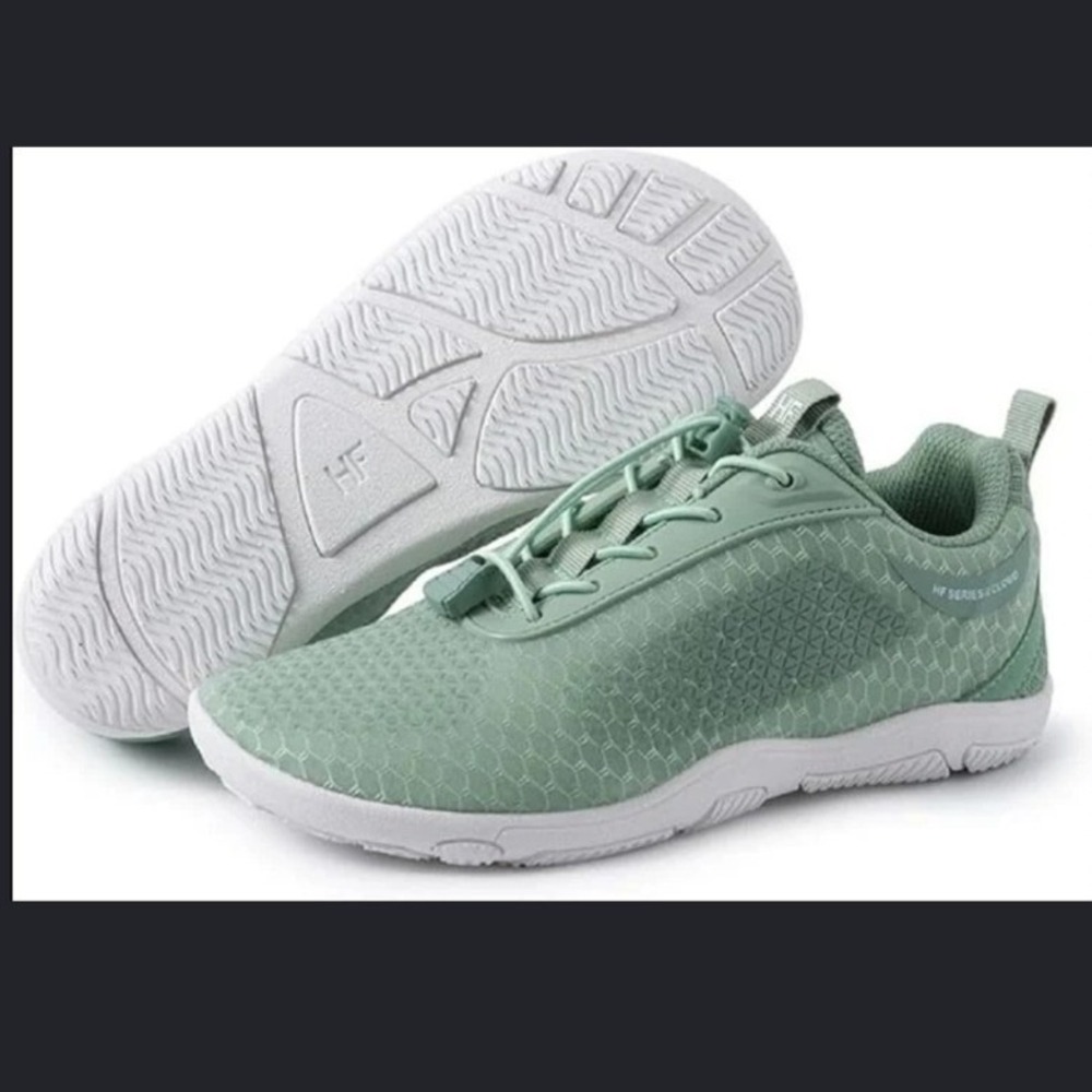 HF Hike Footwear Minimalistic Adult Unisex Green Sneakers - Men's 10-10.5 & W 12